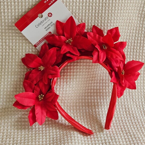 Ashland Christmas 4 Piece Set - Two Headbands, Scrunchies and lollypop necklace - Picture 13 of 14